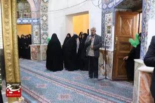 غبار روبی و عطر افشانی امامزادگان شهرکرد