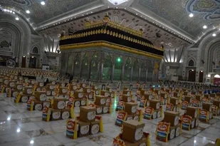 توزیع 15000 بسته کمک آموزشی در هشتمین رزمایش مومنانه سپاه سیدالشهدا(ع)