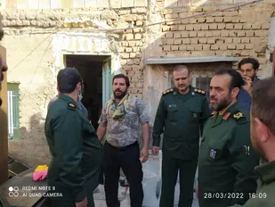 فرمانده سپاه قائم آل محمد (عج) از فعالیت گروه های جهادی بسیج در شاهرود بازدید کرد