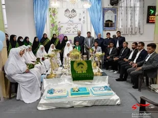 برگزاری جشن ازدواج آسان ۸ زوج جوان رفسنجانی