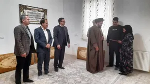 سرکشی از خانواده&zwnj;های معظم شهیدان فریدون چراغیان و قدرت اله بسطام پور
