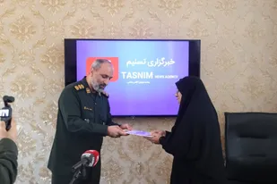 تصاویر / تبریک و خداقوت سرهنگ مجید زمانی ؛ معاون اجرائی سپاه نینوا گلستان از خبرنگاران استان