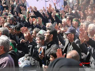 فریاد یا زهرا (س) در آسمان البرز طنین انداز شد