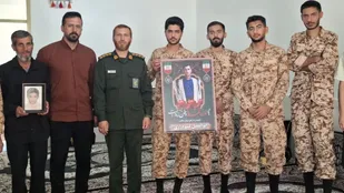 از سنگر خدمت تا خانه شهید؛ تجدید میثاق سربازان دزپارت با آرمان&zwnj;های شهید گودرزی