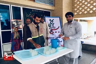 برگزاری ایستگاه صلواتی در ایرانشهر