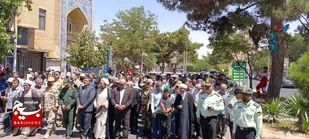 راهپیمایی جمعه "خشم و نصر" در تایباد+تصاویر