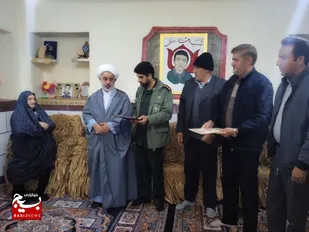 دیدار خانواده معظم شهدا در وردنجان