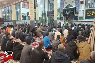 روستای کهریزبغازی شهر دمق میزبان پیکر مطهر شهید گمنام