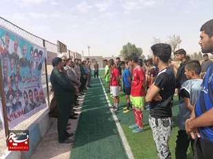 برگزاری مسابقات فوتسال در شهر جزینک
