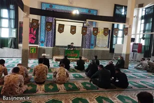 برگزاری مراسم سوگواری ماه محرم در سپاه ناحیه رزن