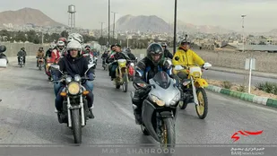 برگزاری رژه موتور سواران و آفرود سواران شهرستان شاهرود+ تصاویر