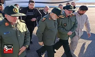 سفر سرلشکر سلامی به مناطق زلزله&zwnj;زده خوی/ بررسی روند آوار&zwnj;برداری و خدمات&zwnj;رسانی