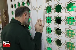 زیارت فرمانده سپاه کربلا از یادمان&zwnj;های شهدای نهرخین و شلمچه