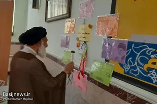 برگزاری زنگ ایثار و مقاومت به همت بسیج دانش&zwnj;آموزی شهیده هاجریان همدان