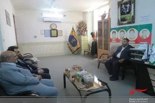 دیدار مديركل فرهنگ و ارشاد اسلامي سيستان&zwnj;وبلوچستان با مداح اهل بيت در زاهدان