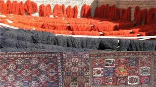 "رنگرزی سنتی" هنری کهن در چهارمحال و بختیاری
