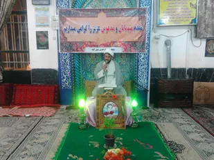 برپایی محفل انس با قرآن در روستای میان آباد بسطام+ تصاویر