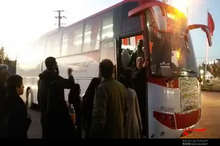 اعزام 300 نفر از دانشجویان و طلاب ملایری به کربلای معلی