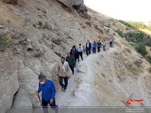 برگزاری کوه پیمایی پایوران سپاه ناحیه صحنه