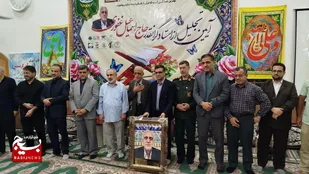برگزاری محفل انس با قرآن و تقدیر از ۴۰ سال فعالیت استاد غفوری در نیاکو