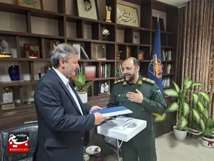 دیدار مسئولان شاهرود با فرمانده سپاه ناحیه شهرستان+ تصاویر