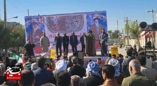 راهپیمایی یوم الله ۲۲ بهمن در رامشیر