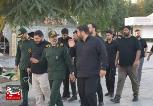 بازدید میدانی فرمانده سپاه استان البرز، از مواکب مستقر در آستان امامزاده طاهر (ع) مهرشهر