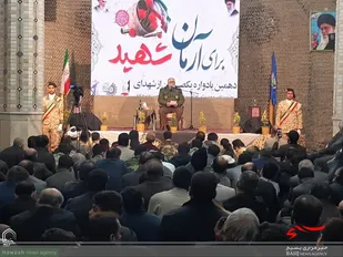 دهمین یادواره ۱۰۰ شهید پایگاه بسیج آیت الله یثربی کاشان