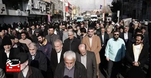 حضور پرشور مردم ساوجبلاغ در راهپیمایی &laquo;جمعه نصر&raquo;