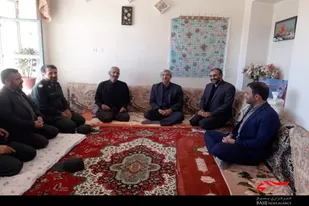 سرکشی جمعی از پاسداران سپاه فامنین از خانواده معظم شهدا
