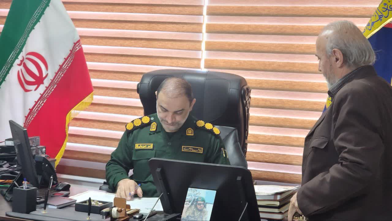 برگزاری میز خدمت با حضور مسئولان در سپاه ناحیه آستارا