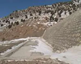 پایان ساخت بند سنگ و ملات در روستای ابر شاهرود