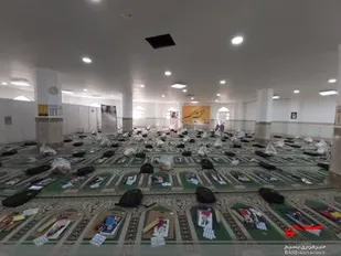 توزیع ۶۰۰ بسته کمک معیشتی و کمک تحصیلی