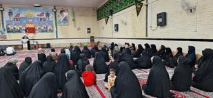 مراسم گرامیداشت هفته دفاع مقدس در روستای کاظم گتوند برگزار شد