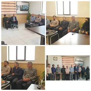 دیدار رئیس شورای اسلامی شهرستان و شهر کنگان، شهردار و اعضای شورای اسلامی شهر کنگان با فرمانده سپاه شهرستان کنگان