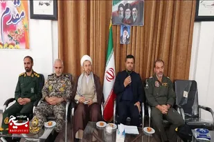 دیدار جمعی از مسئولین با امام جمعه شهرستان کبودراهنگ به مناسبت هفته دولت