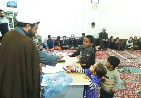 جشن میلاد پیامبر مهربانی ها در روستای پروانه برخوار برگزار شد