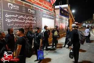 استقرار موکب  ایران خودرو شرکت ایدم تبریز در مرز تمرچین
