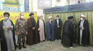 تجلیل از ۱۴ پیشکسوت روحانی دفاع مقدس در تربت جام