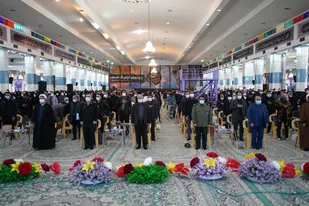 گردهمایی بزرگ فرزندان شهدا در مصلی بزرگ امام علی (ع) کرمان