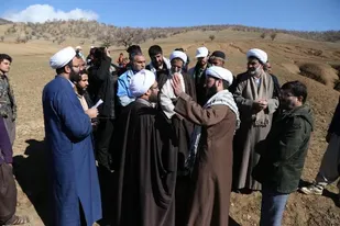 خدمت رسانی طلاب جهادگر در دهستان موگویی