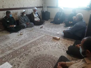 جلسه هم اندیشی برنامه های هفته دفاع مقدس در ناحیه مقاومت بسیج حضرت مهدی موعود(عج)