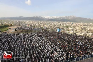 اقامه نماز عید فطر در دارالمومنین همدان