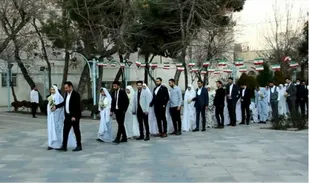 مراسم ازدواج آسان   ۲۲ زوج در شهرری برگزار شد