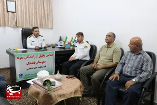 توسط پلیس راهنمایی و رانندگی شهرستان باغملک از رانندگان نمونه تجلیل شد