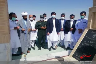 تجدید میثاق و غبارروبی مزار شهدا در مهرستان