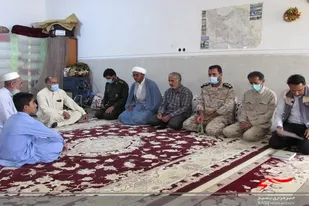 دیدار و سرکشی از خانواده جانبازان به مناسبت هفته کار و کارگر درخاش