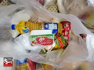 توزیع بسته&zwnj;های معیشتی بین نیازمندان محله سجادیه قم