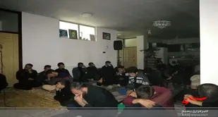 سوگواری جوانان عاشورایی اشکفتک