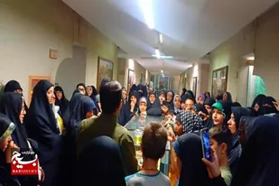 بازدید بسیجیان حوزه مقاومت نجمیه ملایر  از باغ موزه دفاع مقدس همدان